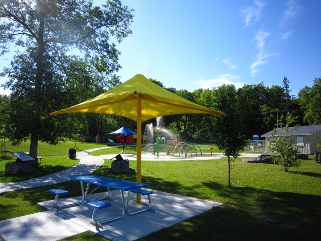 Shade shelter at Kennedy Park